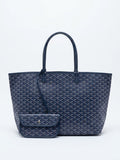 Goyard Blue Patterned Tote