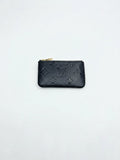 Louis Vuitton Black Monogram Zip Coin Purse