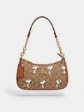 Coach × Peanuts Snoopy Signature Shoulder Bag
